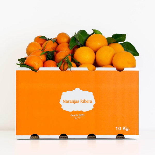 caja mixta de naranjas y mandarinas online a domicilio